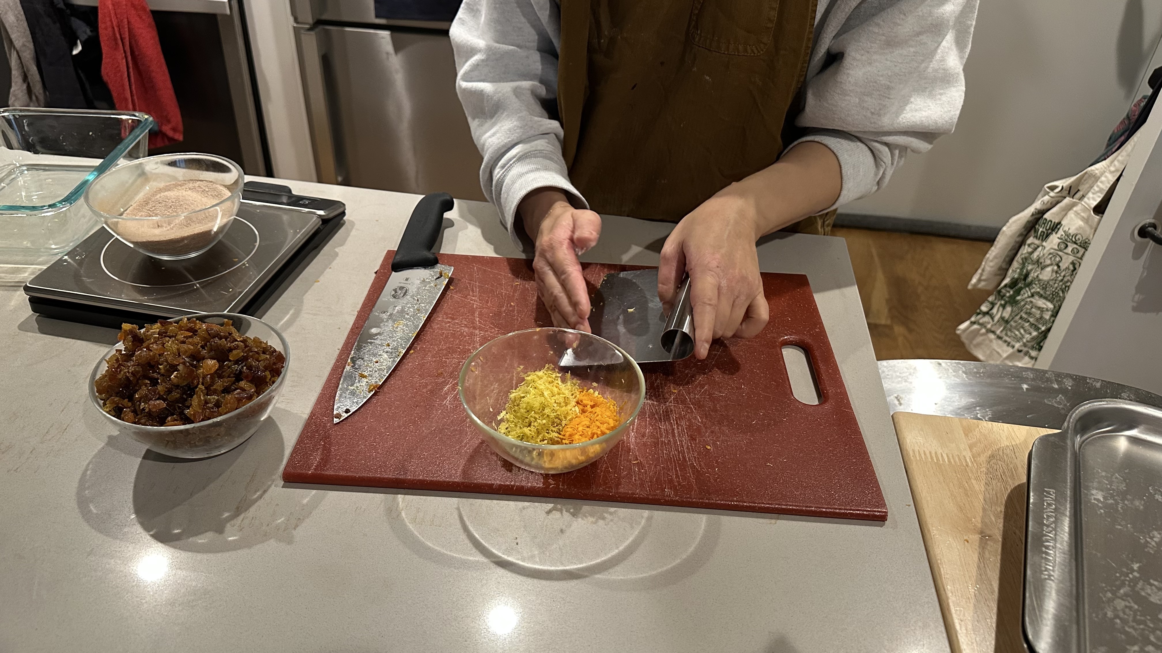 Prepping mix-in ingredients