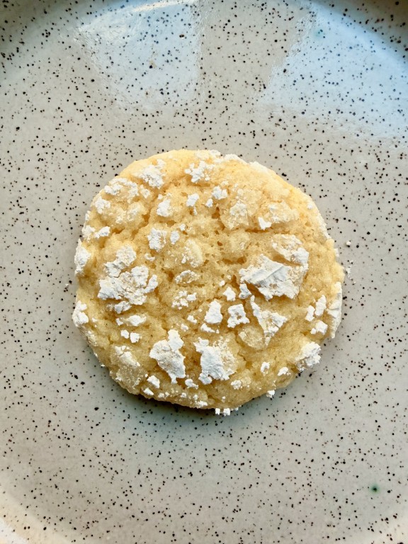 Lemon Crinkle Cookie